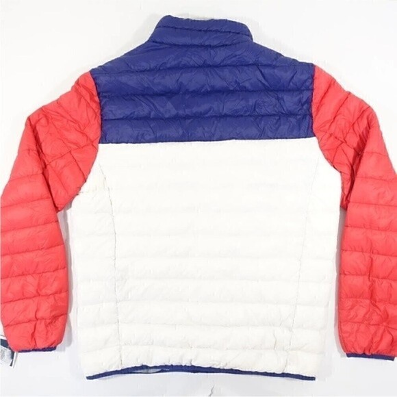 New CLUB ROOM Men's Quilted Packable Puffer Jacket, COLOR BLOCK
BLUE OFF WHITE S - Picture 3 of 9